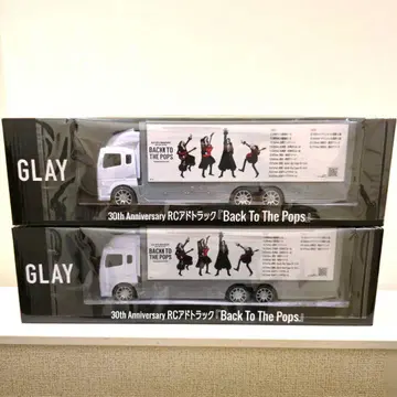 gigo 한정판 GLAY 30th RC 광고 트럭 2개 세트