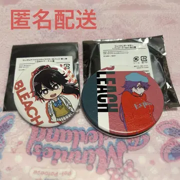 밤비 캔뱃지, 인조 가죽 거울 BLEACH WORLD 블리치