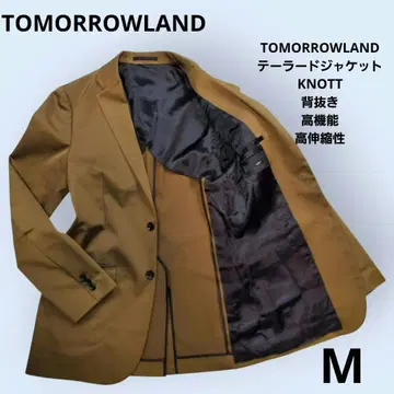 TOMORROWLAND 테일러드 자켓 KNOTT 백 오픈 고기능 신축성