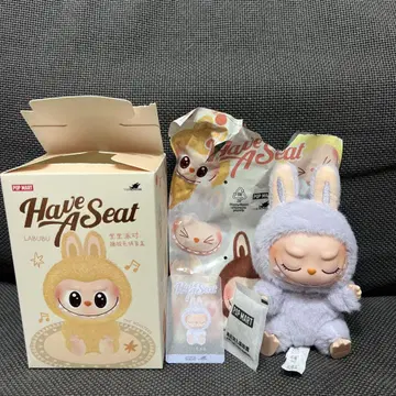 LABUBU Have a Seat ZIZI 봉제 인형 정품