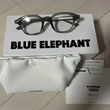 BLUE ELEPHANT EARLY 그레이 크리스탈 안경