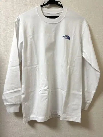 THE NORTH FACE 롱 슬리브 티셔츠 화이트