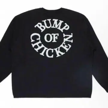 BUMP OF CHICKEN 로고 니트 스웨터 L 사이즈