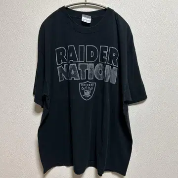 RAIDERS 레이더스 티셔츠 2XL 양면 프린트