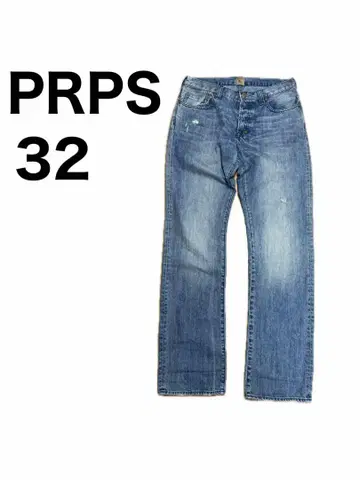 PRPS 데미지 데님 32인치
