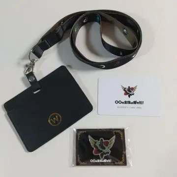 주역은 우리다! 우리 괴도단 네임 스트랩 패스 케이스 핑 배지