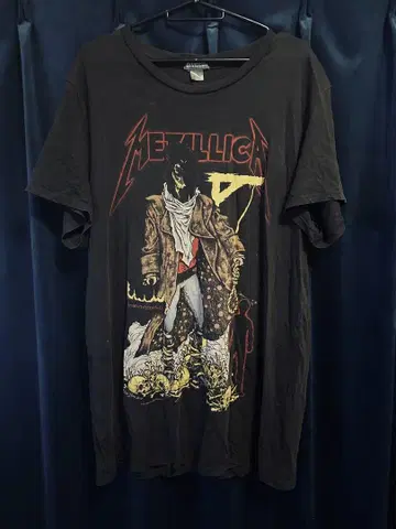 METALLICA 메탈리카 PUSHEAD 티셔츠