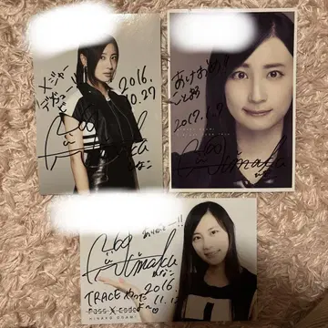 PassCode 패스코드 오가미 요나코 친필 사인 포함 브로마이드