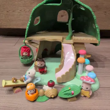 실바니안 패밀리 요정의 비밀의 나무 인형 세트