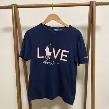 핑크 포니 티셔츠 L