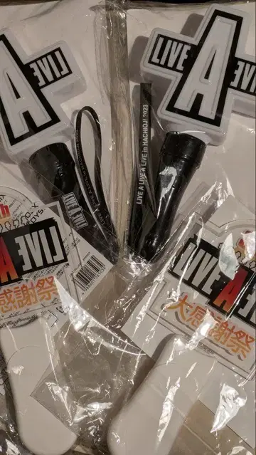 LIVE A LIVE 라이브 응원봉 2종류 4개