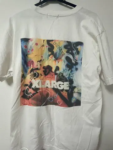 XLARGE 컬러풀 그래픽 티셔츠