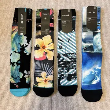 스탠스 삭스 STANCE SOCKS 양말 4장 세트