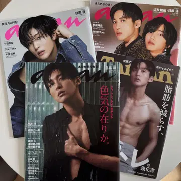 메구로 렌 미치에다 슌스케 잡지 세트
