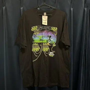 YES 예 SONGS 1972 WORLD TOUR 티셔츠