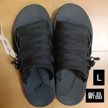 유니클로 C 슬라이드 샌들 블랙 L