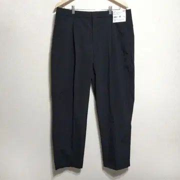새상품 유니클로 감동 턱 이지 팬츠 블랙 3XL