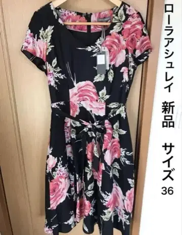 LAURA ASHLEY 플라워 프린트 원피스 36