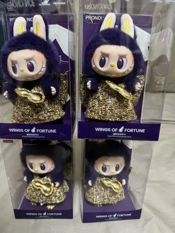 LABUBU PRONOUNCE WINGS OF FORTUNE 봉제 인형