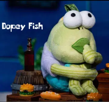 popmart 팝마트 스펀지밥 Dopey Fish