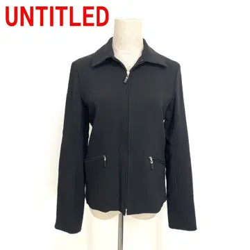 A4719 언타이틀 자켓 울 집업 안감 있음 브라운 9