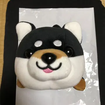 해피 마메시바 봉제 인형 블랙 시바