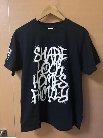 SLH SHARE LOCK HOMES 반팔 티셔츠 화이트 블랙