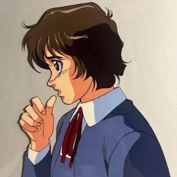 '진마진전 배틀 로얄 하이스쿨' 애니메이션 셀화, 유키 노부테루