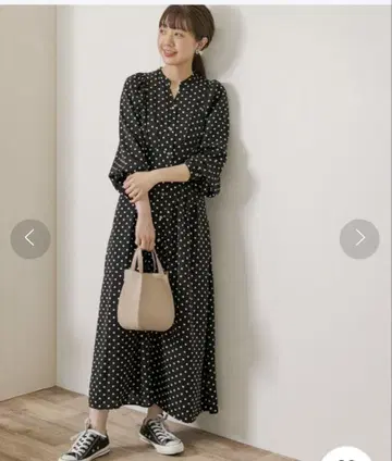 URBAN RESEARCH Sonny Label 도트 프린트 원피스