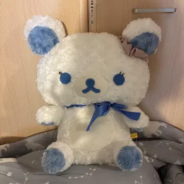화이트 로즈 봉제 인형 XL 프리미엄 리락쿠마