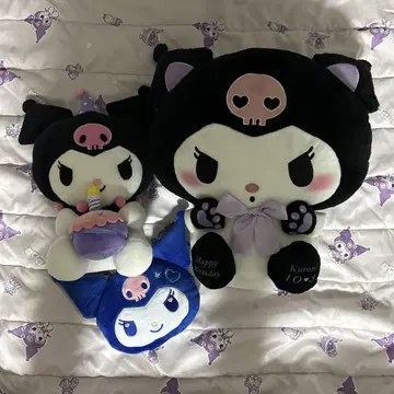 쿠로미 봉제 인형 세트 할로윈