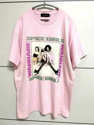 GOOD ROCK SPEED 스파이스 걸스 티셔츠 M 핑크