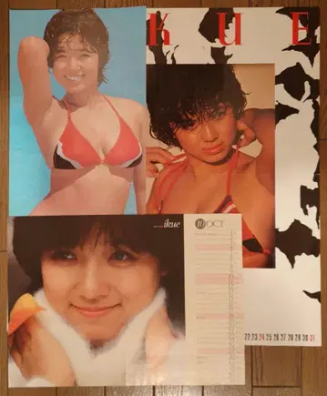 사카키바라 이쿠에 부록 포스터 3장