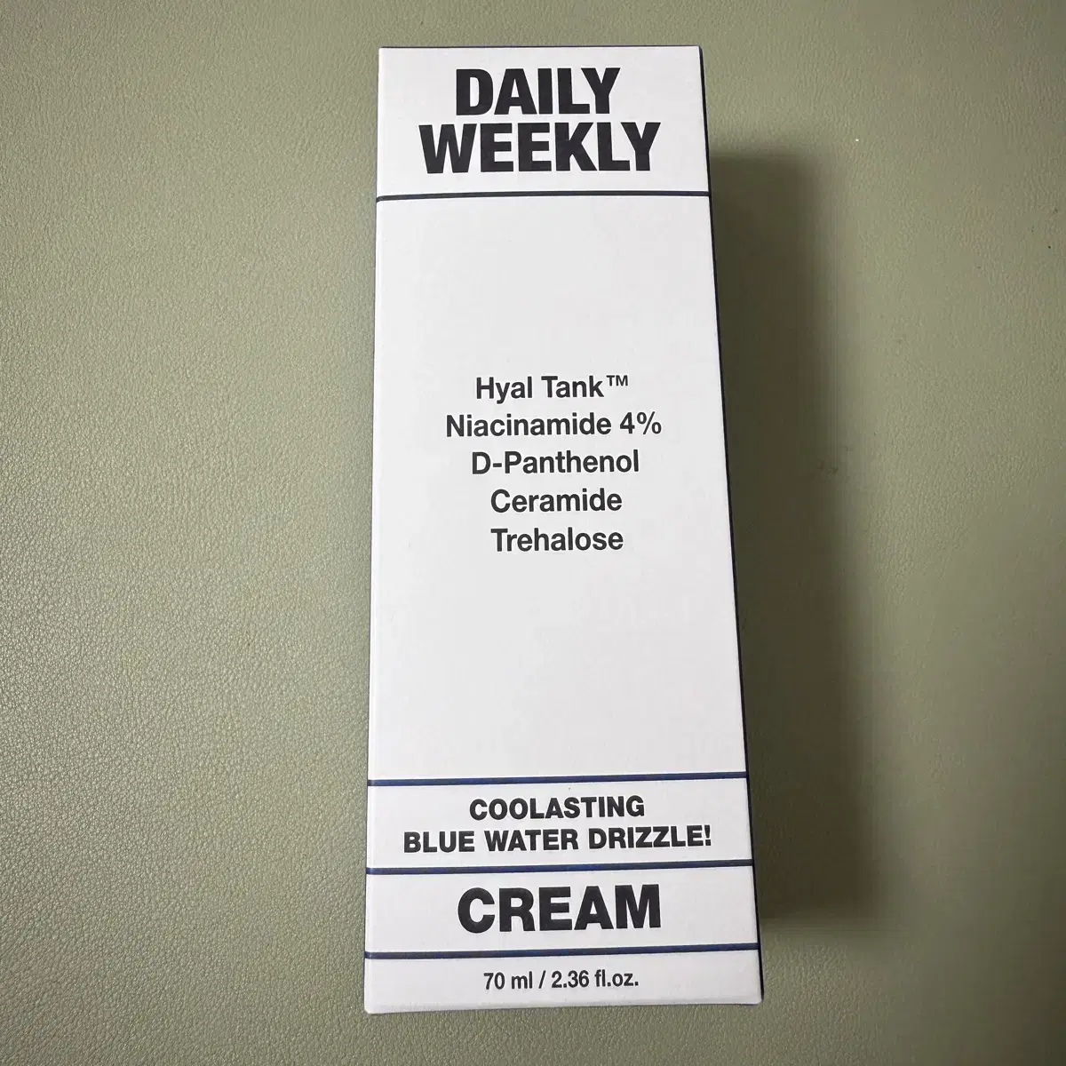 New Daily Weekly Cream (Cool Lasting Water Drizzle Cream)
