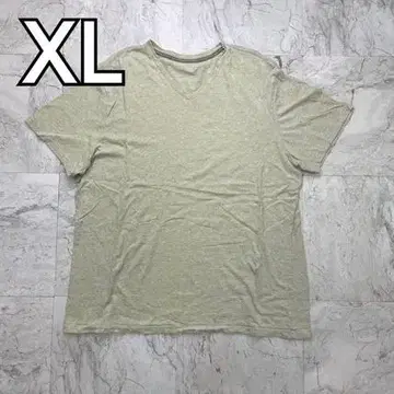 바나나 리퍼블릭 티셔츠 무지 남성용 XL 그레이 반팔