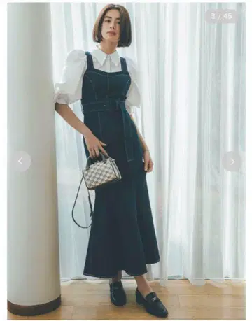 SNIDEL 코르셋 머메이드 잔스카