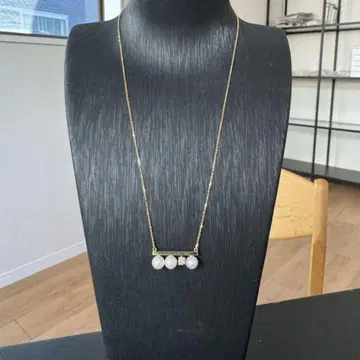 펄과 18k 목걸이