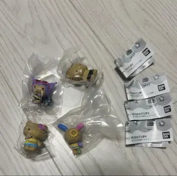 산리오 캐릭터즈 모두 함께 바캉스 피규어 4종 세트