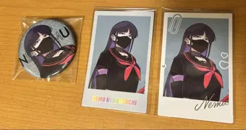 BLEACH WORLD 인스턴트 사진풍 시트 캔뱃지 네네무