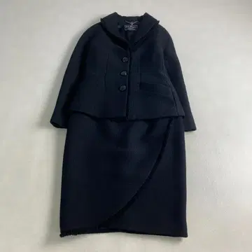살바토레 페라가모 수트 트위드 레어 블랙