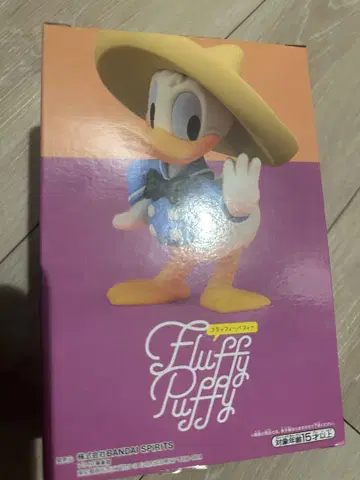 Fluffy Puffy 도널드 덕 피규어