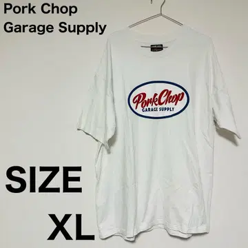 Pork Chop Garage Supply 티셔츠 XL 화이트