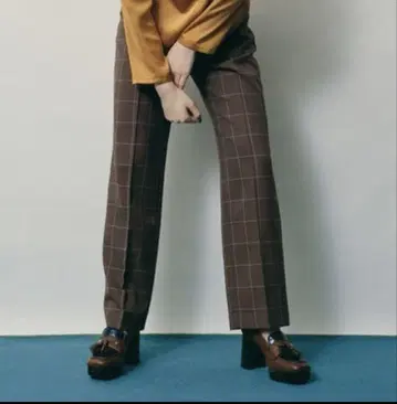 "LILY BROWN" MEDIUM 브라운 신발 여성용 통굽