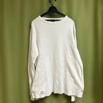 Schott 화이트 긴팔 티셔츠 M 사이즈