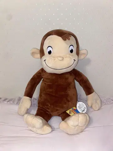 오자루의 조지 봉제 인형 약 60cm 택 포함