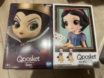 Qposket 디즈니 프린세스 피규어 2종 세트