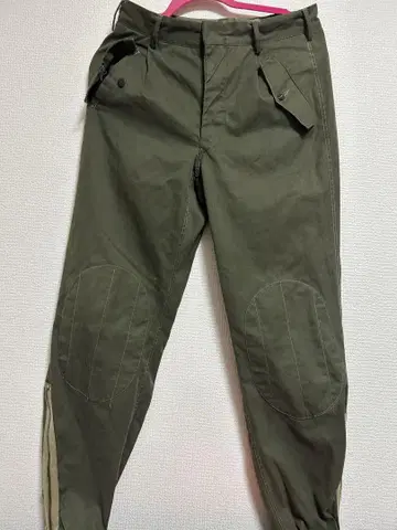 엠씨엠 밀리터리 파라슈트 팬츠 카키