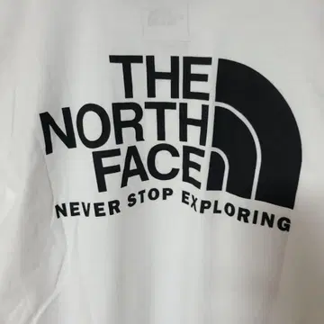 THE NORTH FACE 긴팔 티셔츠 화이트