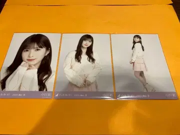 노기자카46 [오가와 아야] 레이어드 상의 브로마이드 3종 컴프
