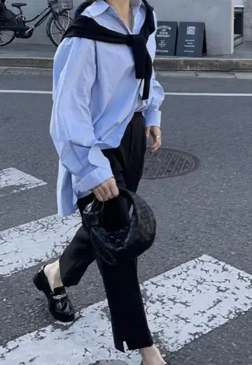 ok.soon 옥순 사이드 슬릿 슬랙스 블랙